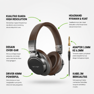 Behringer BH470 — Headphone Studio Monitoring Profesional