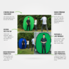 Green Screen Blue Screen 2in1 100x150cm — Backdrop Portable Content Creator