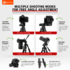 MIXIO 3522 Tripod 170CM — Tripod HP & Kamera Profesional Terbaik