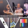 Paket Background Stand 2M + Background Studio — Backdrop Foto Profesional
