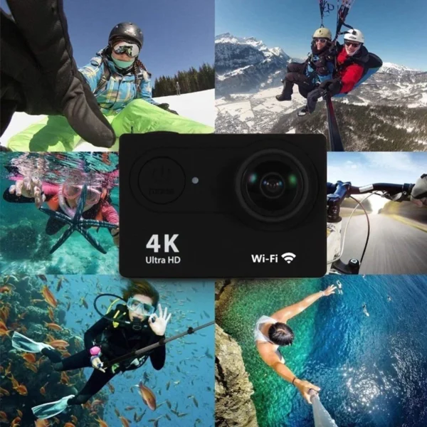 Kogan Sport Camera WiFi 4K — Action Cam Vlog Anti Air Terbaik