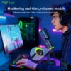 TNW K20 USB Mikrofon Kondensor — Mic Podcast & Streaming RGB