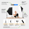 INBEX Softbox 50x70cm — Lighting Foto Produk & Live Streaming Terbaik